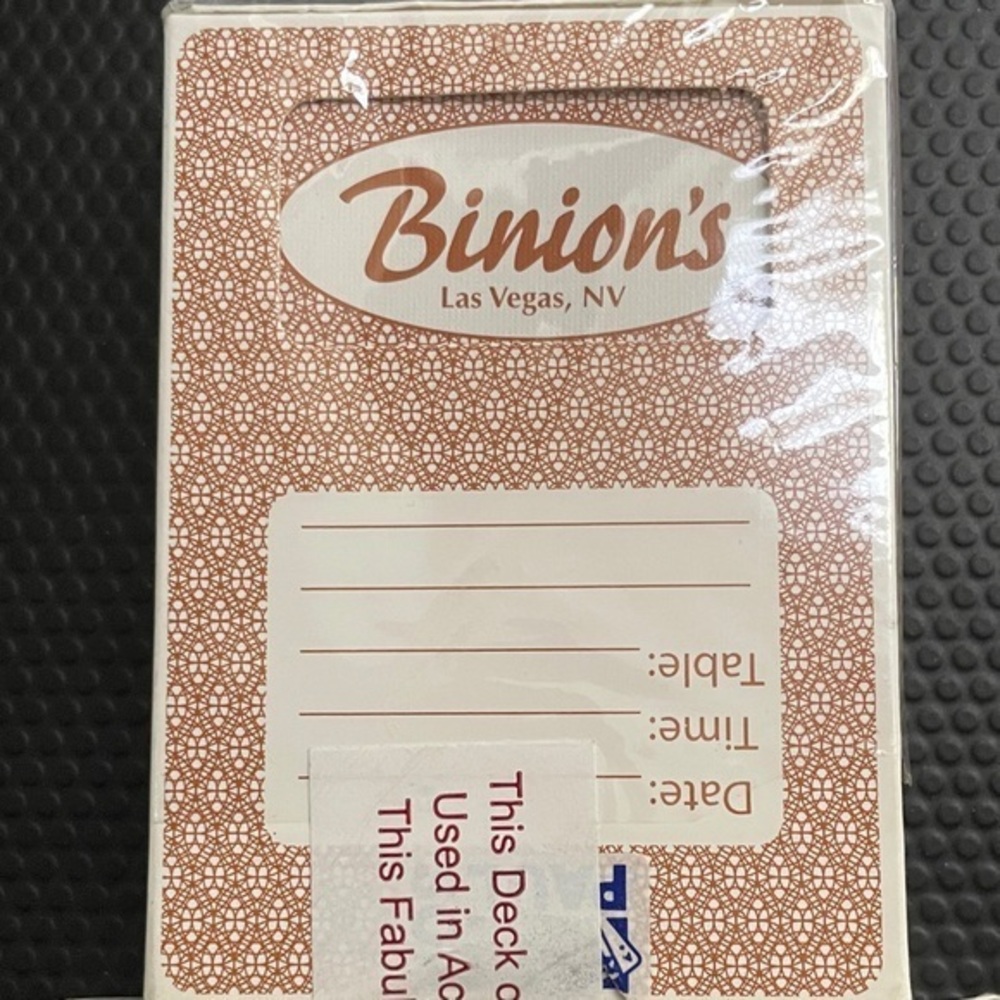 Genuine Las Vegas Casino Cards Bundle